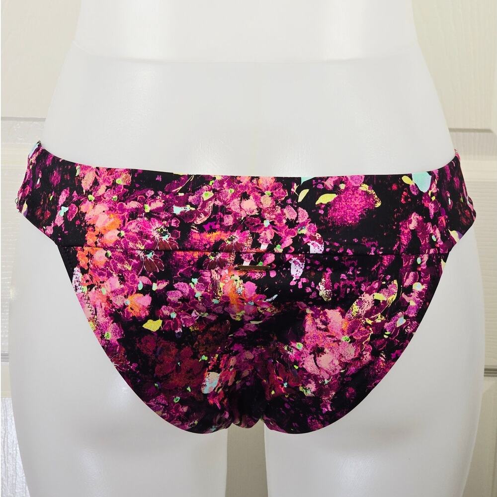Victoria Secret Pink Bikini Bottom Floral Summer Poolside Women's L - Picture 2 of 4